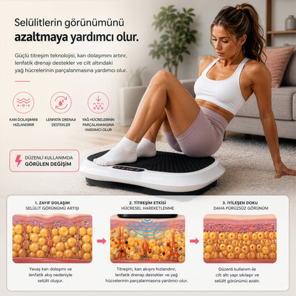 VexonLife Titreşimli  Spor - Egzersiz Aleti