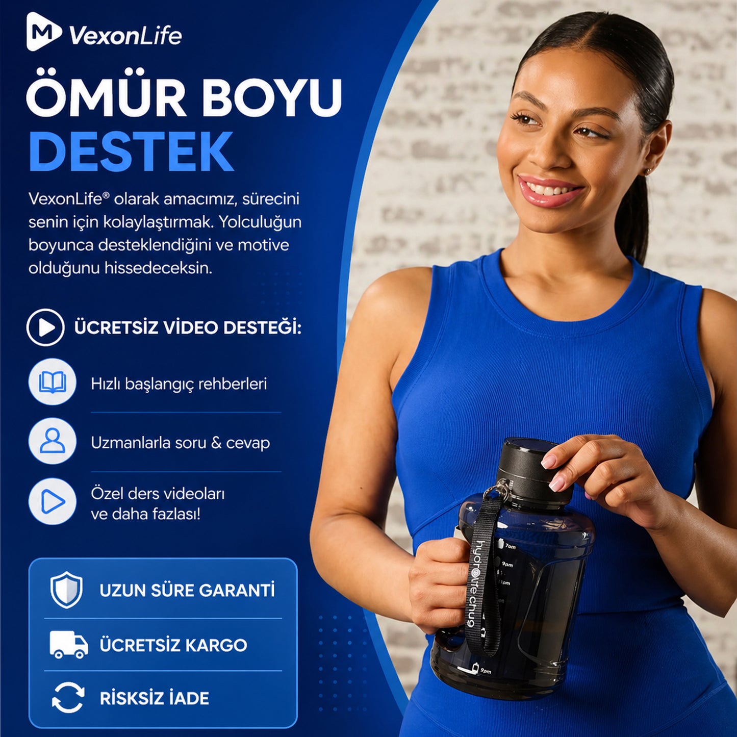VexonLife Titreşimli  Spor - Egzersiz Aleti